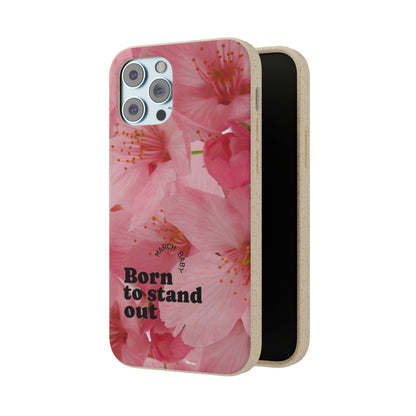 March Eco-friendly birth flower - Biodegradable case