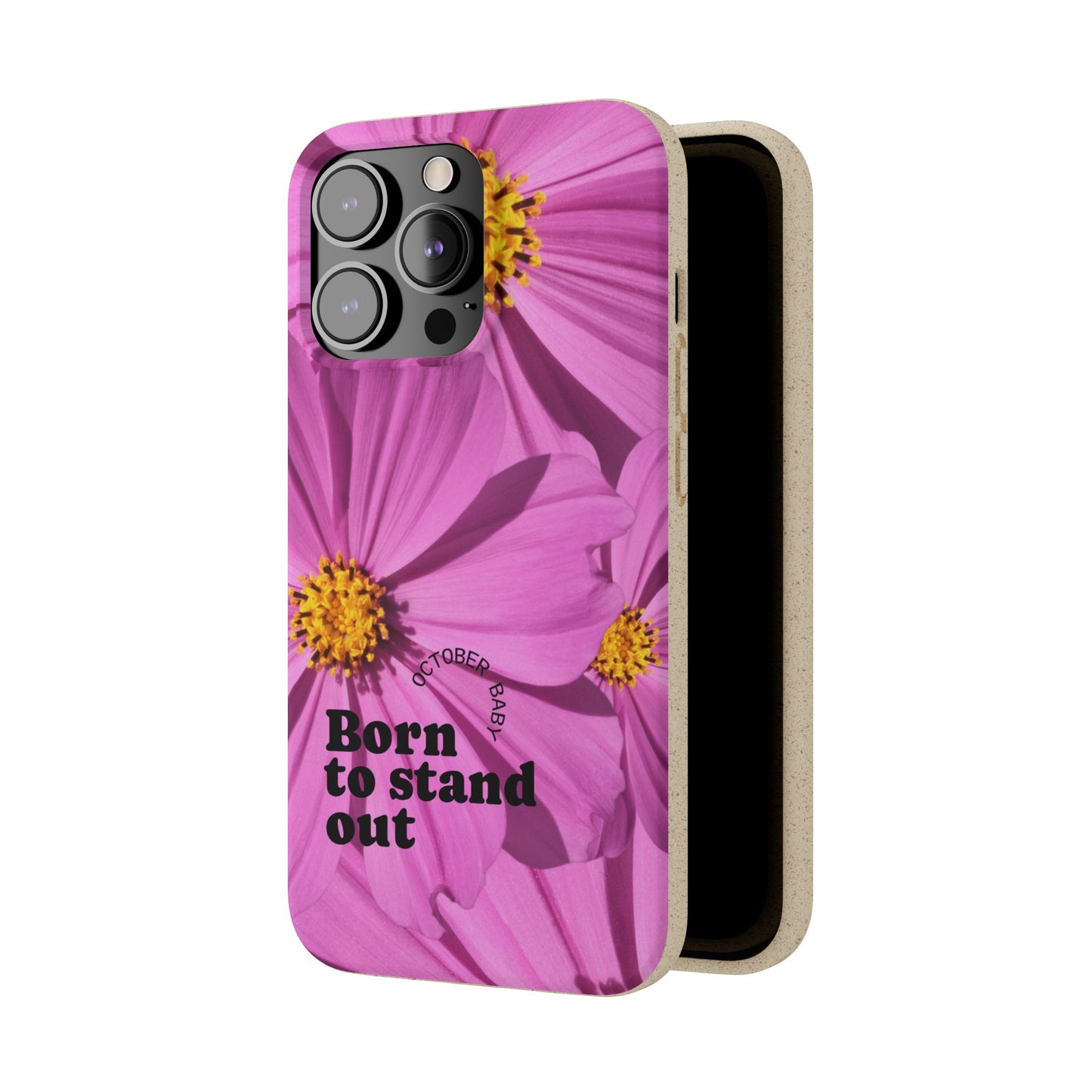October Eco-friendly birth flower - Biodegradable case