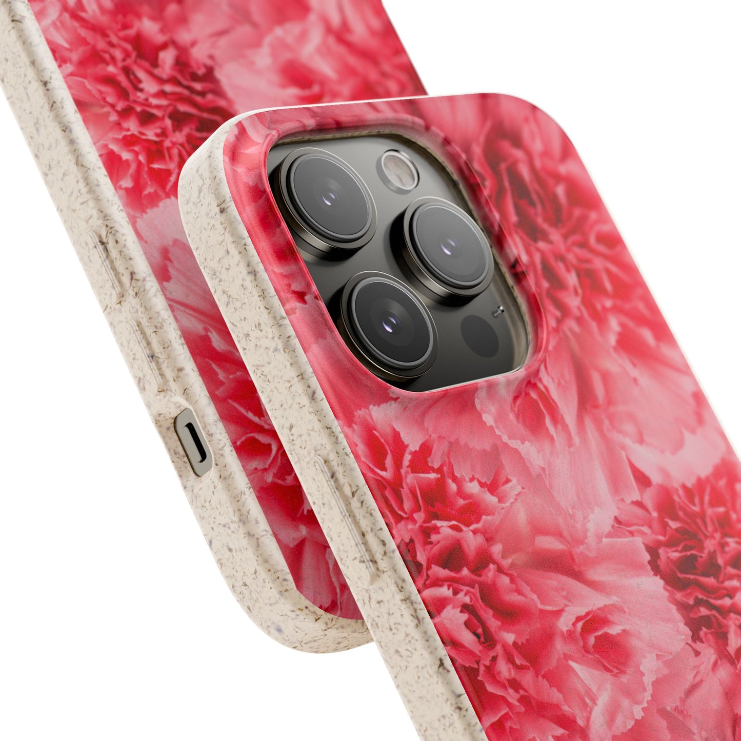 Carnation flower - Biodegradable case