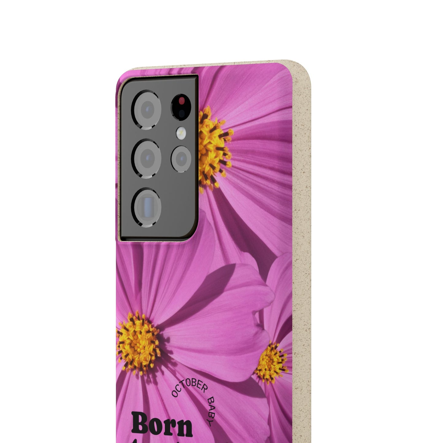 October Eco-friendly birth flower - Biodegradable case