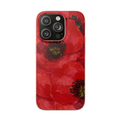 Poppy flower - Biodegradable case