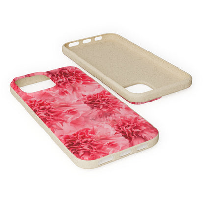 Carnation flower - Biodegradable case