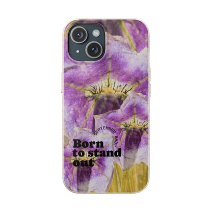 September Eco-friendly birth flower - Biodegradable case
