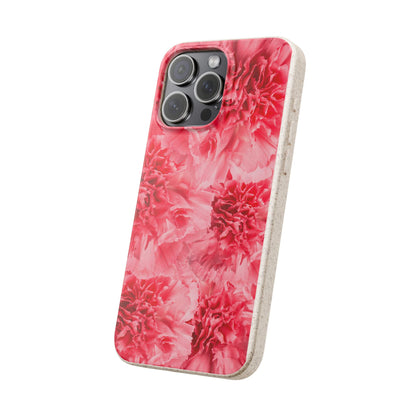 Carnation flower - Biodegradable case