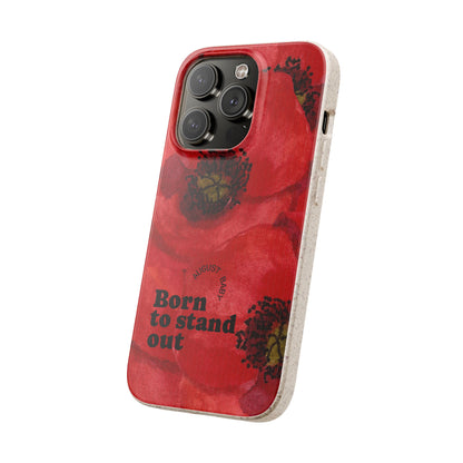 August Eco-friendly birth flower - Biodegradable case