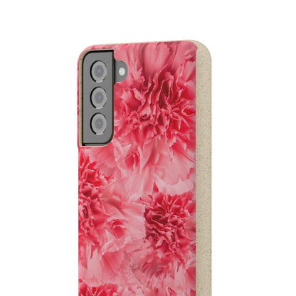 Carnation flower - Biodegradable case