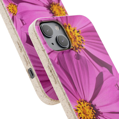 Cosmos flower - Biodegradable case