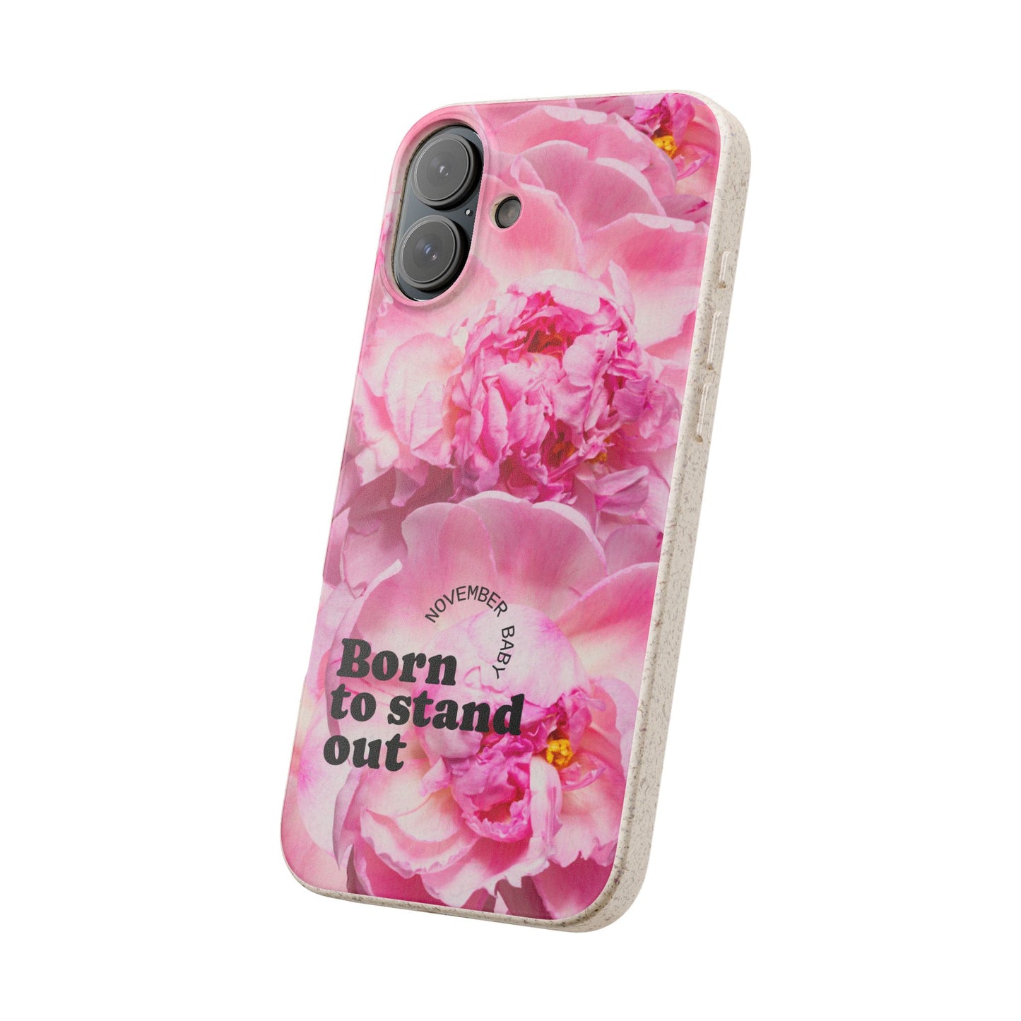November Eco-friendly birth flower - Biodegradable case