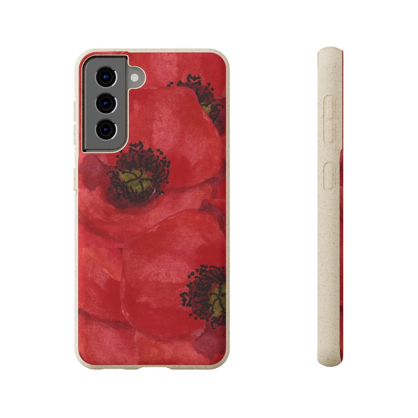 Poppy flower - Biodegradable case