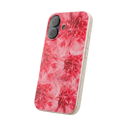 Carnation flower - Biodegradable case