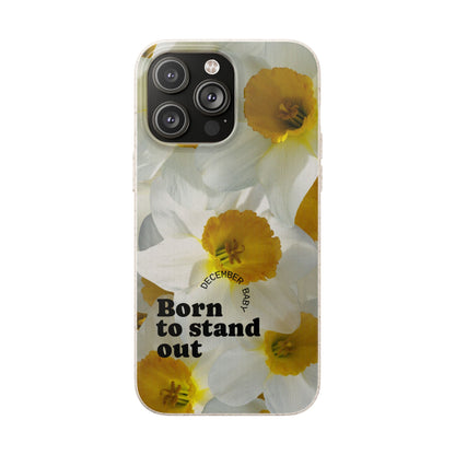 December Eco-friendly birth flower - Biodegradable case
