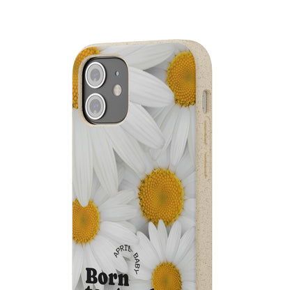 April Eco-friendly birth flower - Biodegradable case