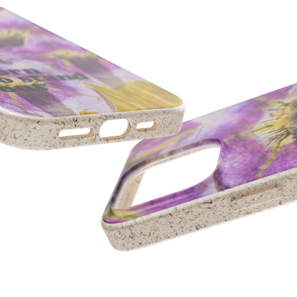 September Eco-friendly birth flower - Biodegradable case