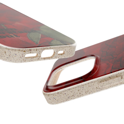 June Eco-friendly birth flower - Biodegradable case