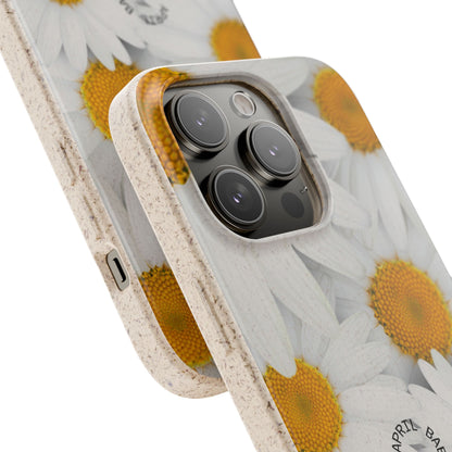 April Eco-friendly birth flower - Biodegradable case