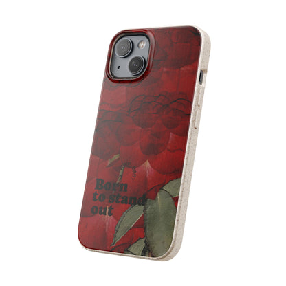 June Eco-friendly birth flower - Biodegradable case