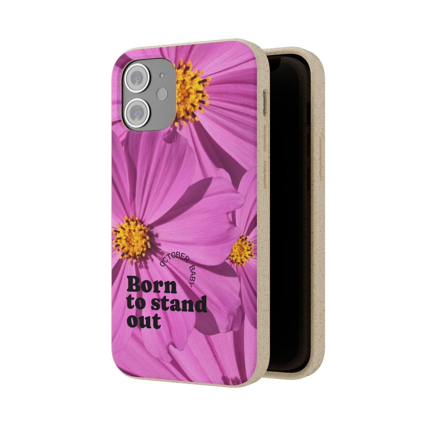 October Eco-friendly birth flower - Biodegradable case