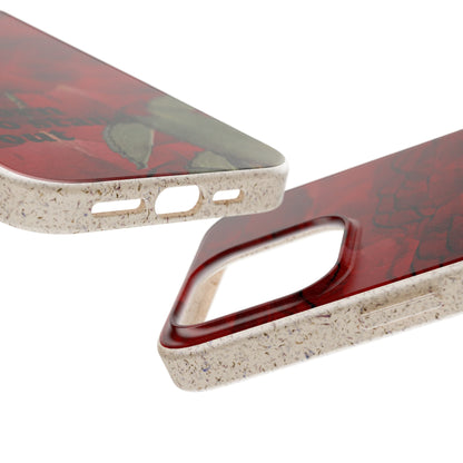 June Eco-friendly birth flower - Biodegradable case