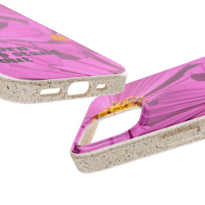 October Eco-friendly birth flower - Biodegradable case