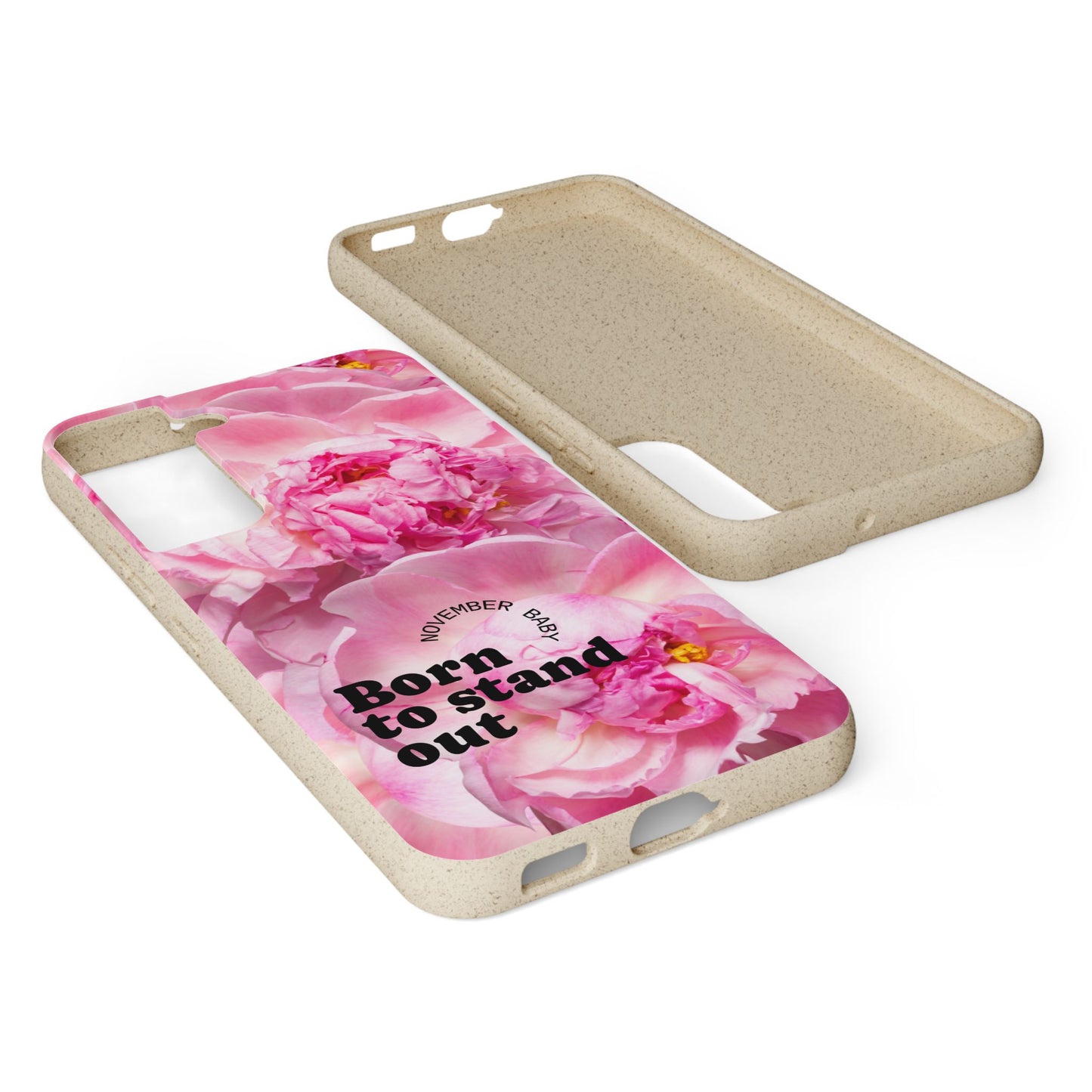 November Eco-friendly birth flower - Biodegradable case
