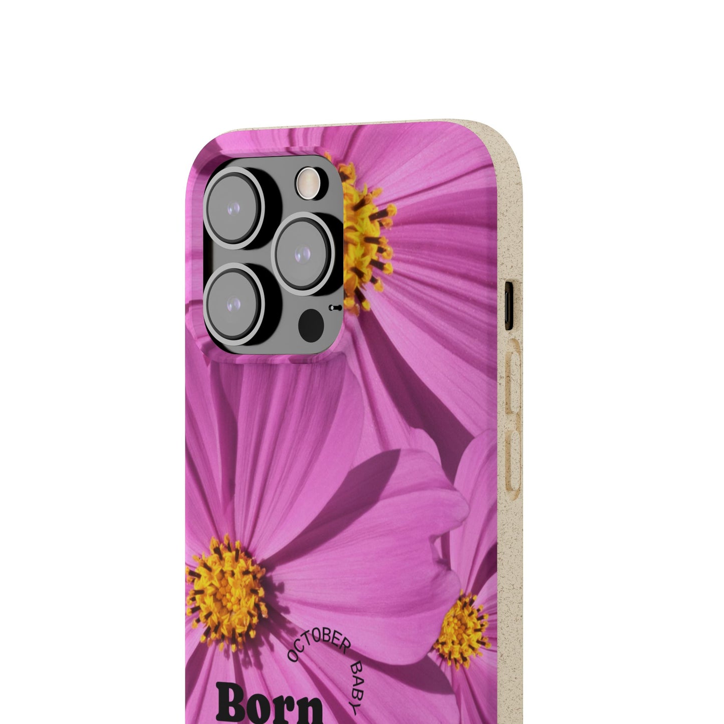 October Eco-friendly birth flower - Biodegradable case