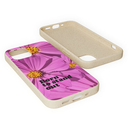 October Eco-friendly birth flower - Biodegradable case