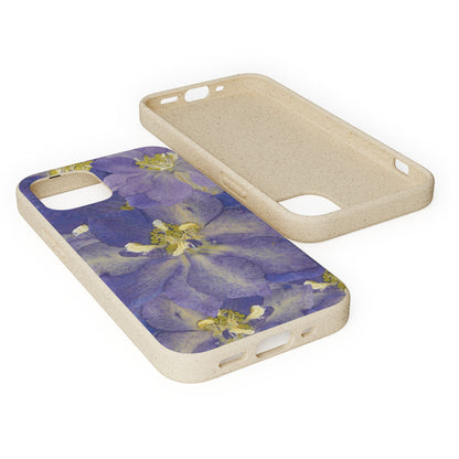 Morning Glory flower - Biodegradable case