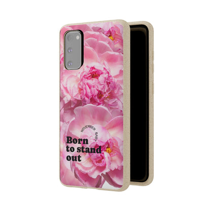 November Eco-friendly birth flower - Biodegradable case