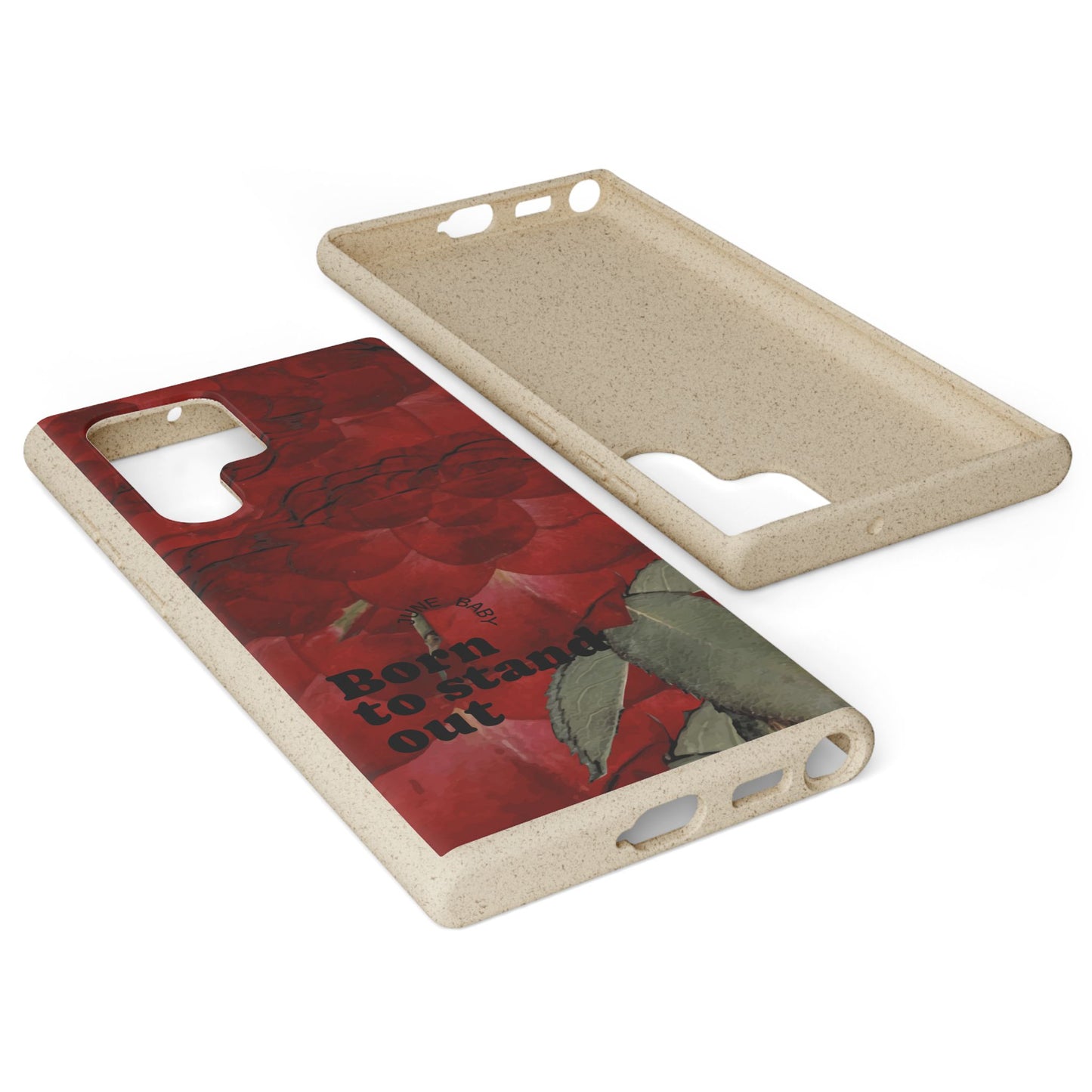 June Eco-friendly birth flower - Biodegradable case