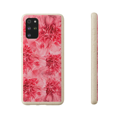 Carnation flower - Biodegradable case