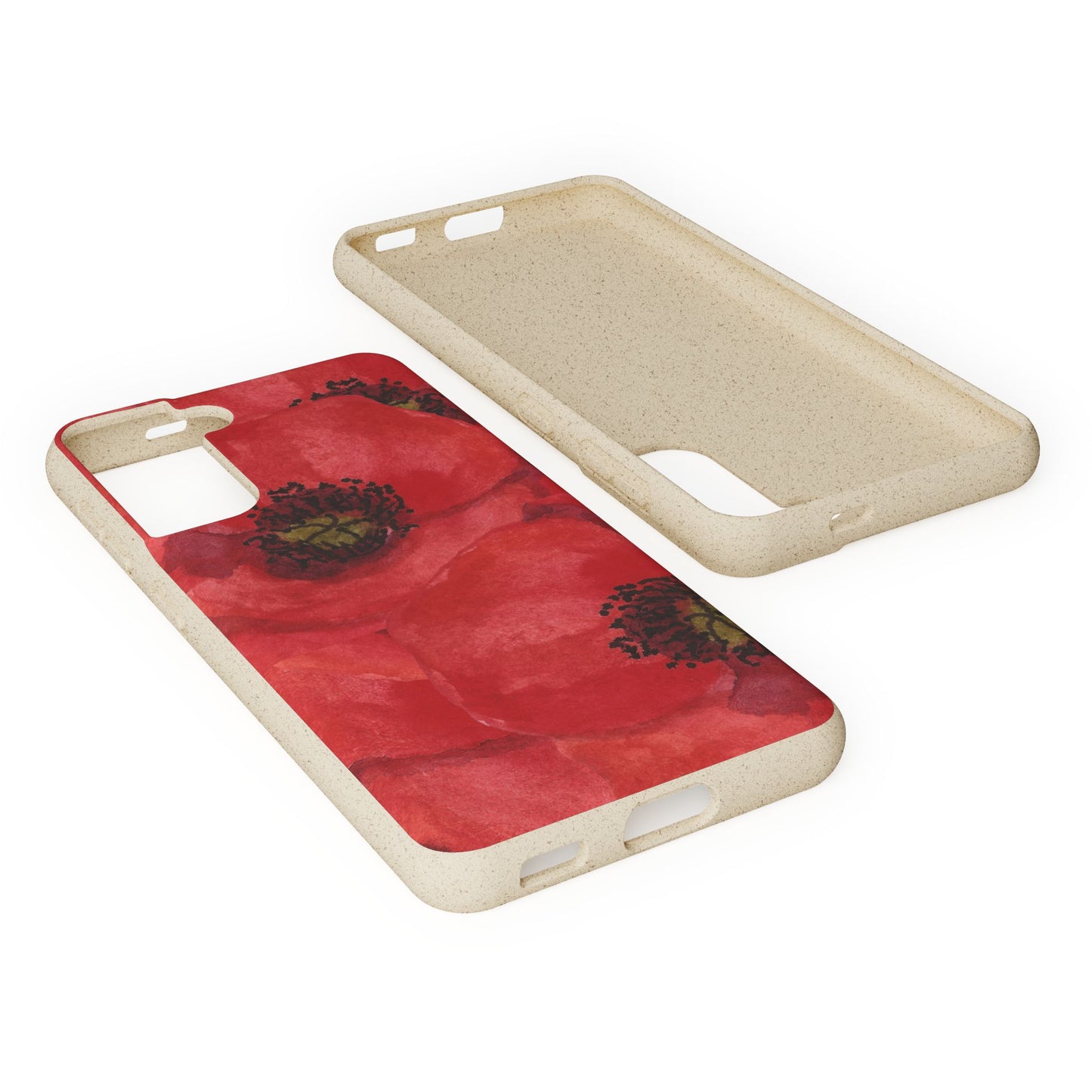 Poppy flower - Biodegradable case