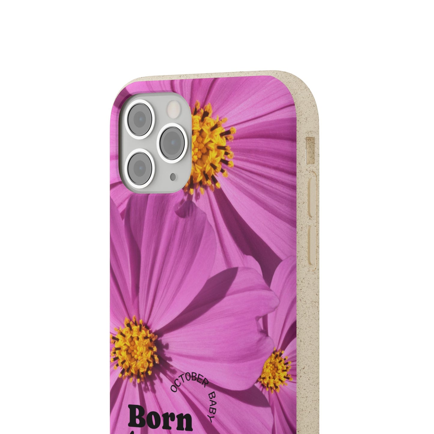 October Eco-friendly birth flower - Biodegradable case