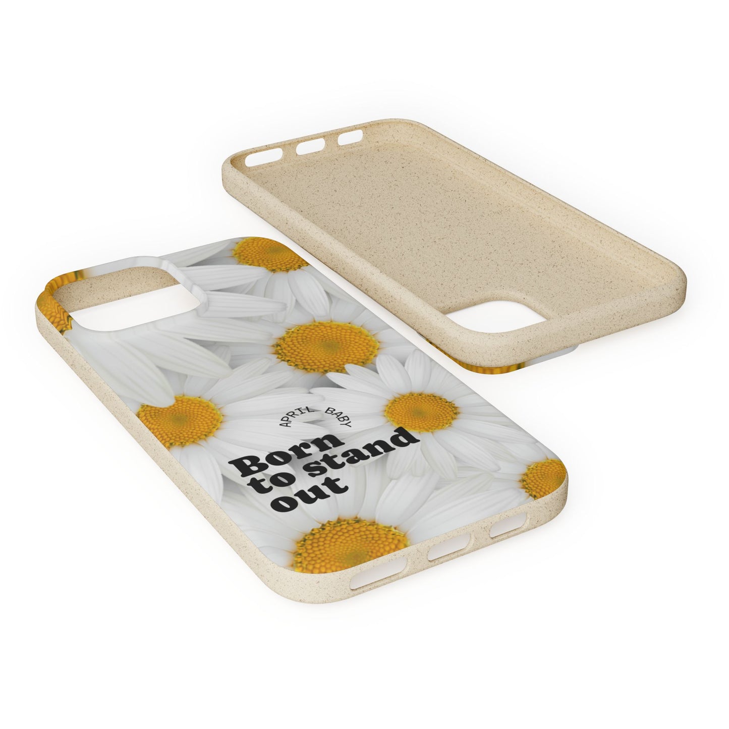 April Eco-friendly birth flower - Biodegradable case