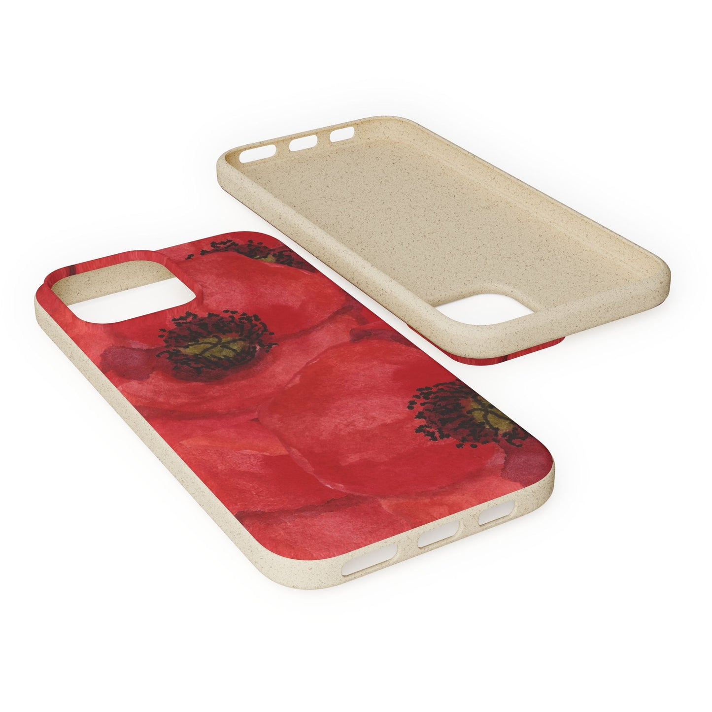 Poppy flower - Biodegradable case