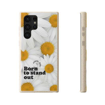 April Eco-friendly birth flower - Biodegradable case