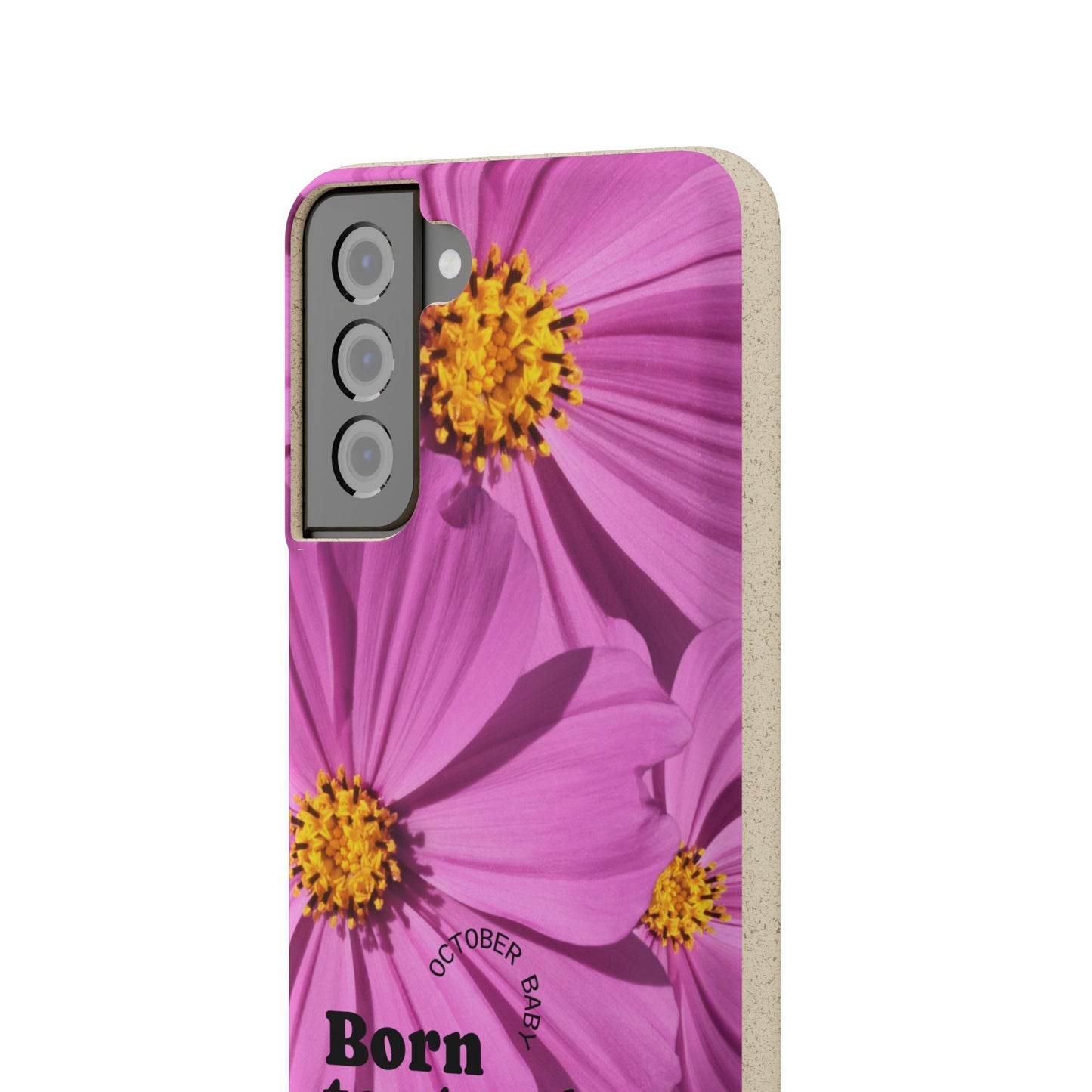 October Eco-friendly birth flower - Biodegradable case