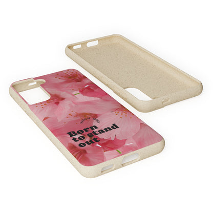 March Eco-friendly birth flower - Biodegradable case