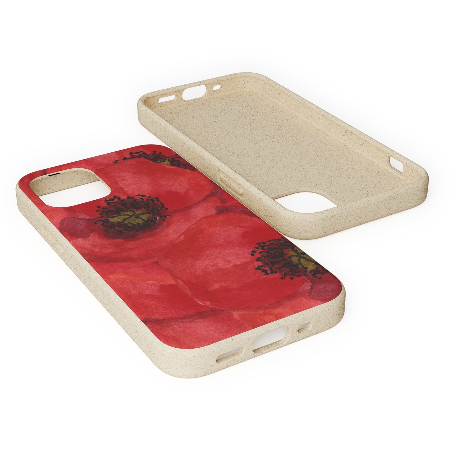 Poppy flower - Biodegradable case