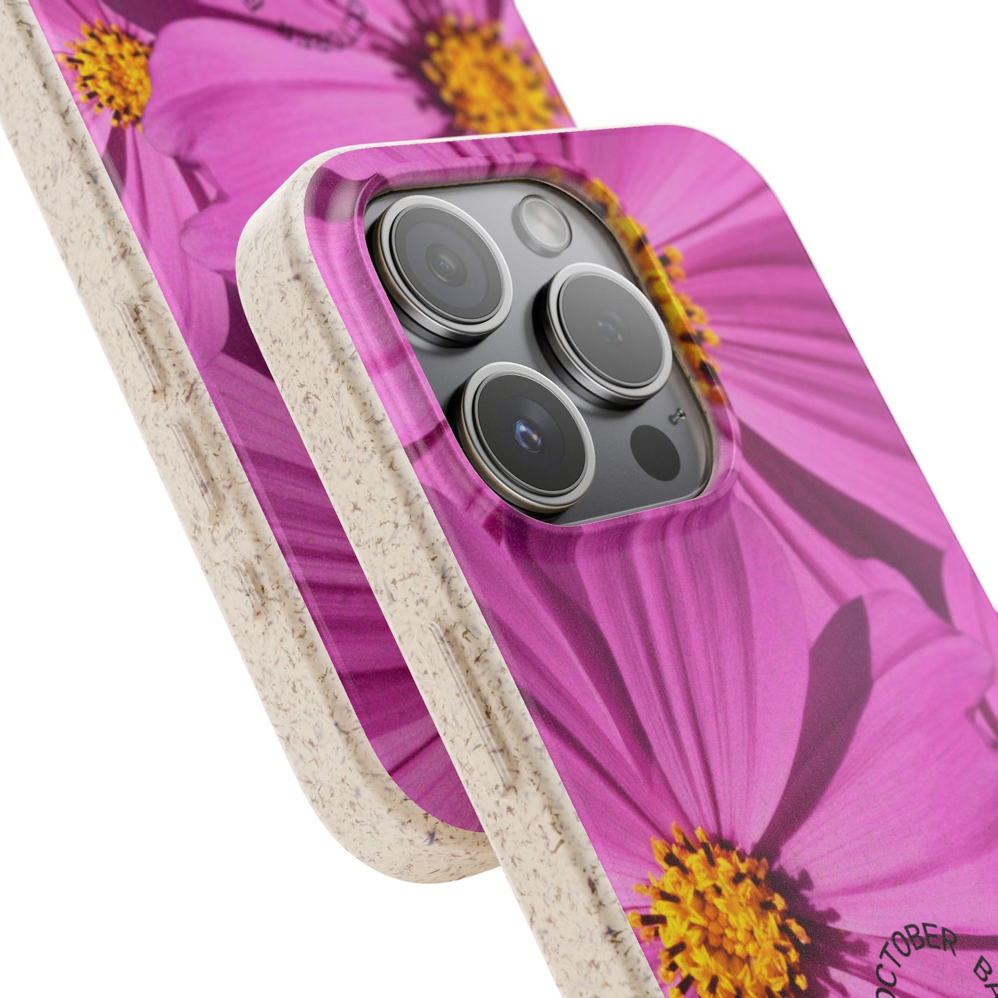October Eco-friendly birth flower - Biodegradable case