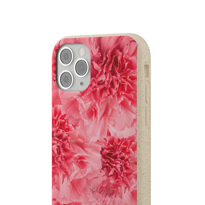 Carnation flower - Biodegradable case