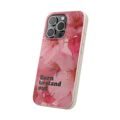 March Eco-friendly birth flower - Biodegradable case