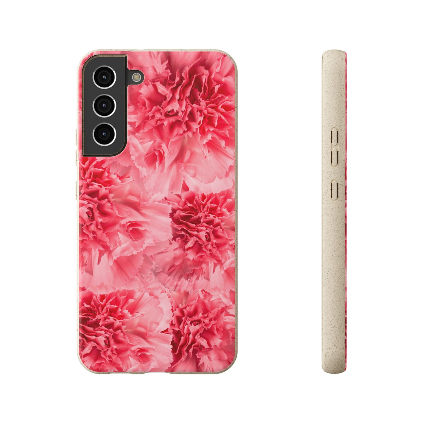 Carnation flower - Biodegradable case