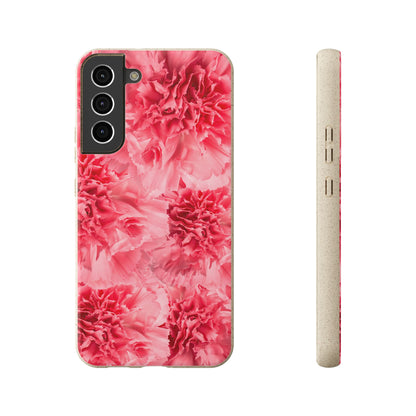 Carnation flower - Biodegradable case