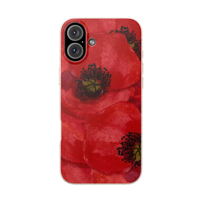 Poppy flower - Biodegradable case