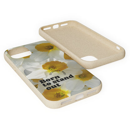 December Eco-friendly birth flower - Biodegradable case