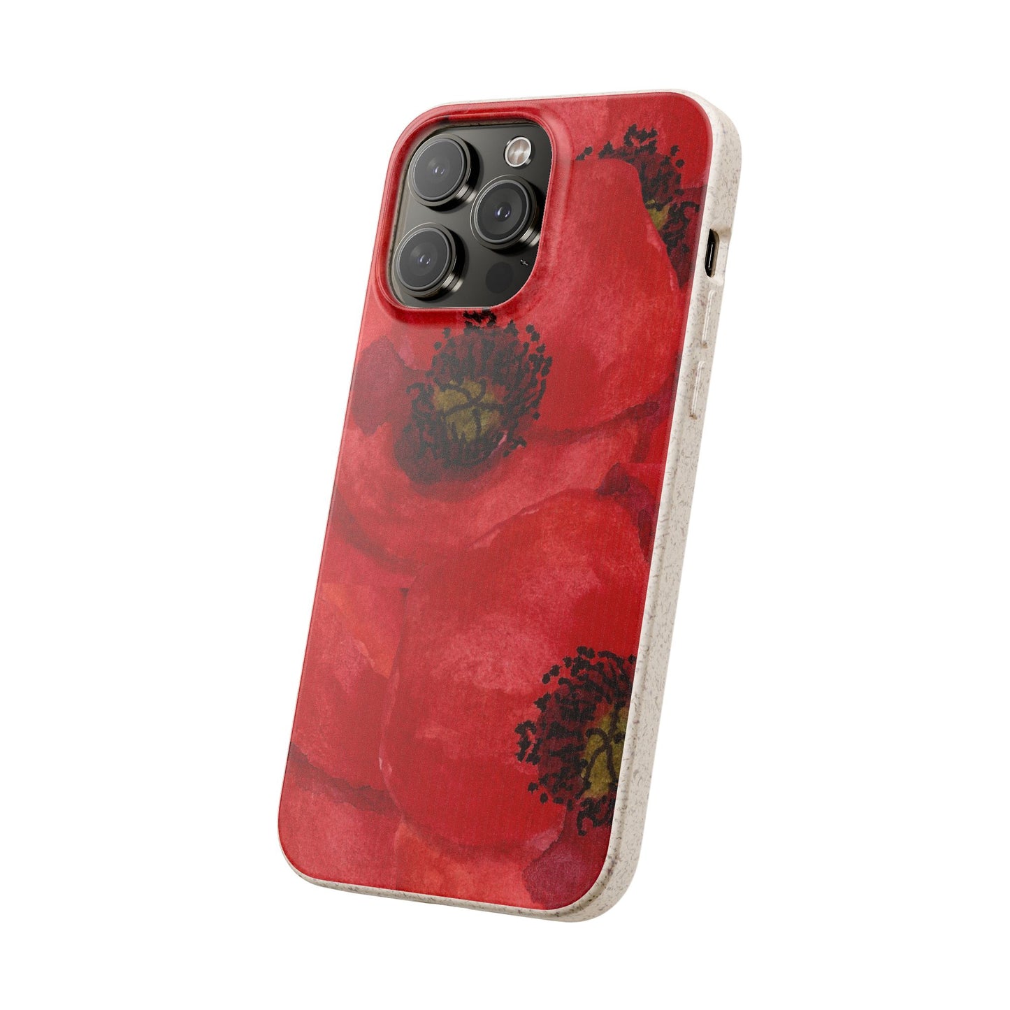 Poppy flower - Biodegradable case