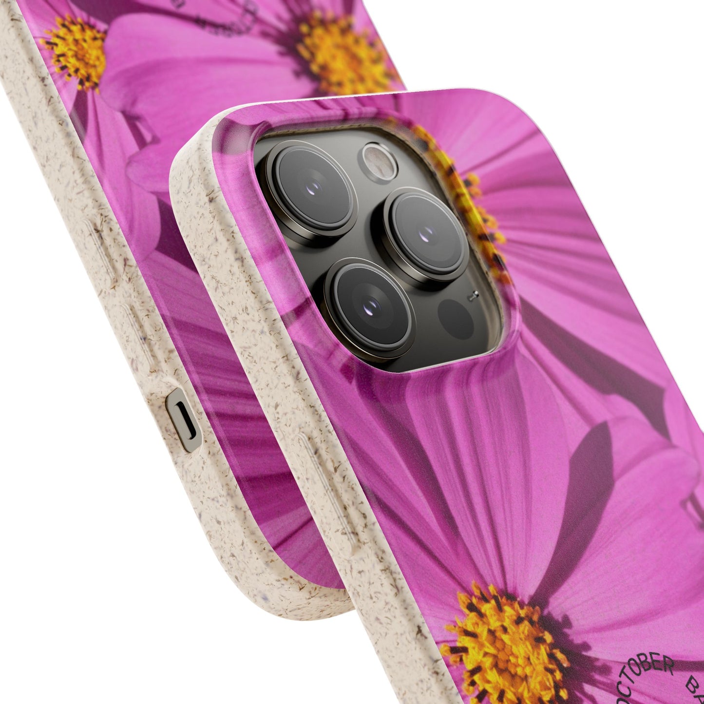 October Eco-friendly birth flower - Biodegradable case