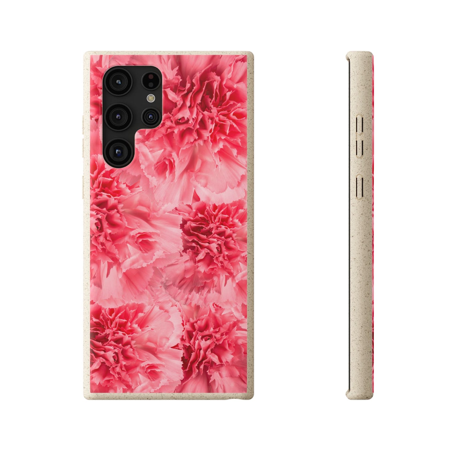 Carnation flower - Biodegradable case
