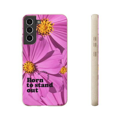 October Eco-friendly birth flower - Biodegradable case