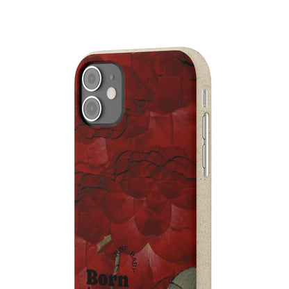 June Eco-friendly birth flower - Biodegradable case